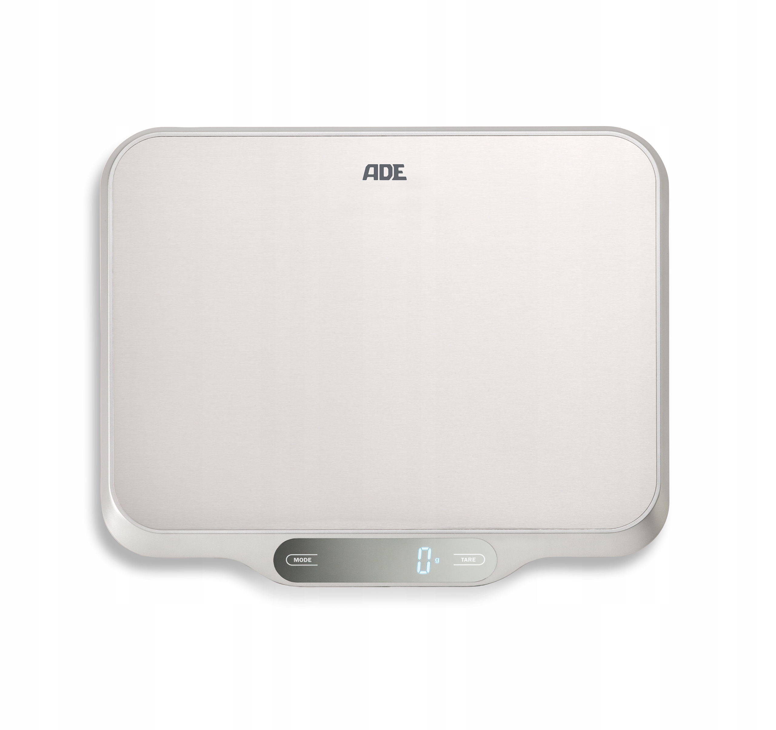Váha Ade Kuchyňská digitální ladička do 15 kg plochá stříbrná