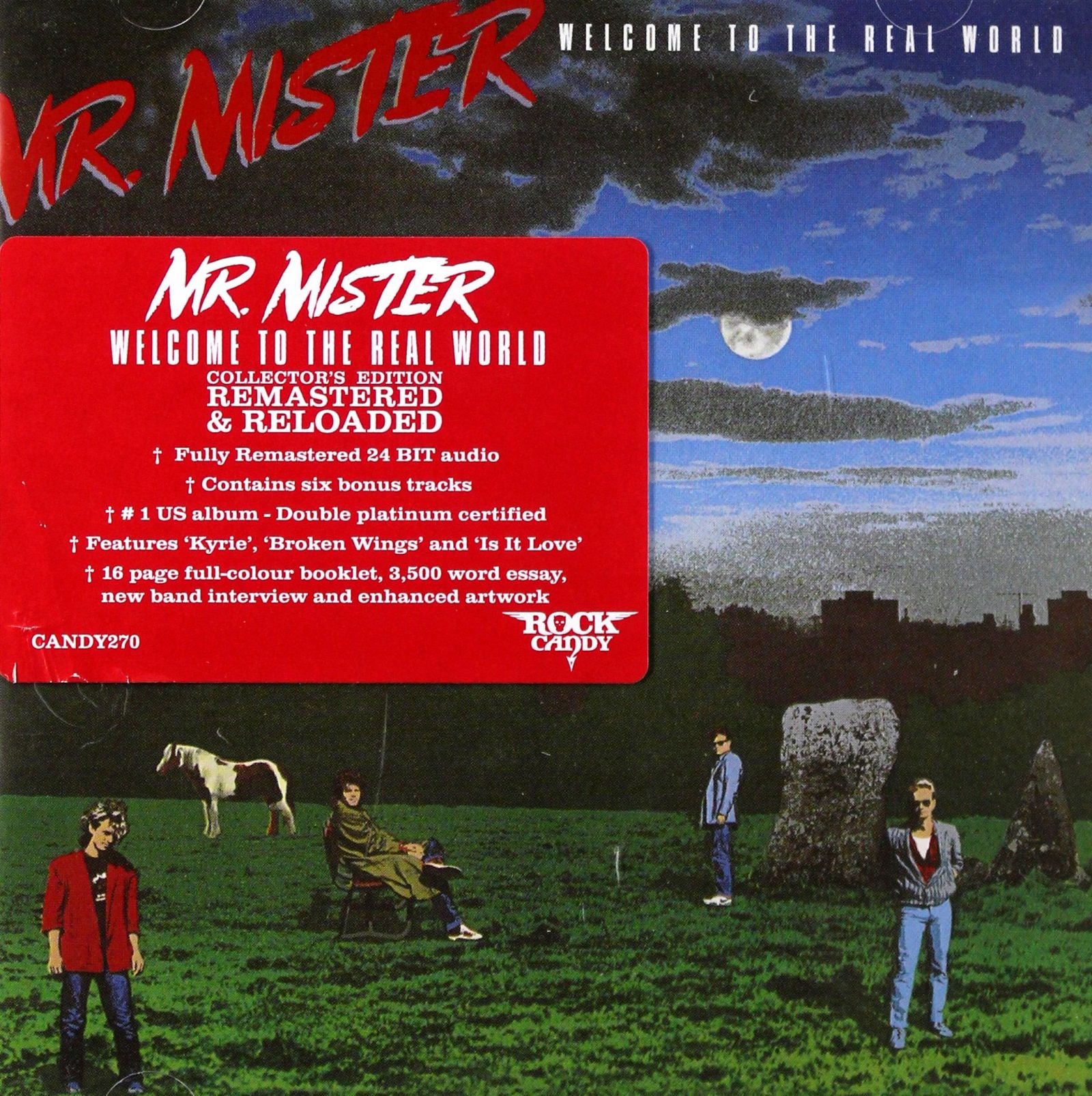 

Mr+mister: Welcome To The Real World (CD)