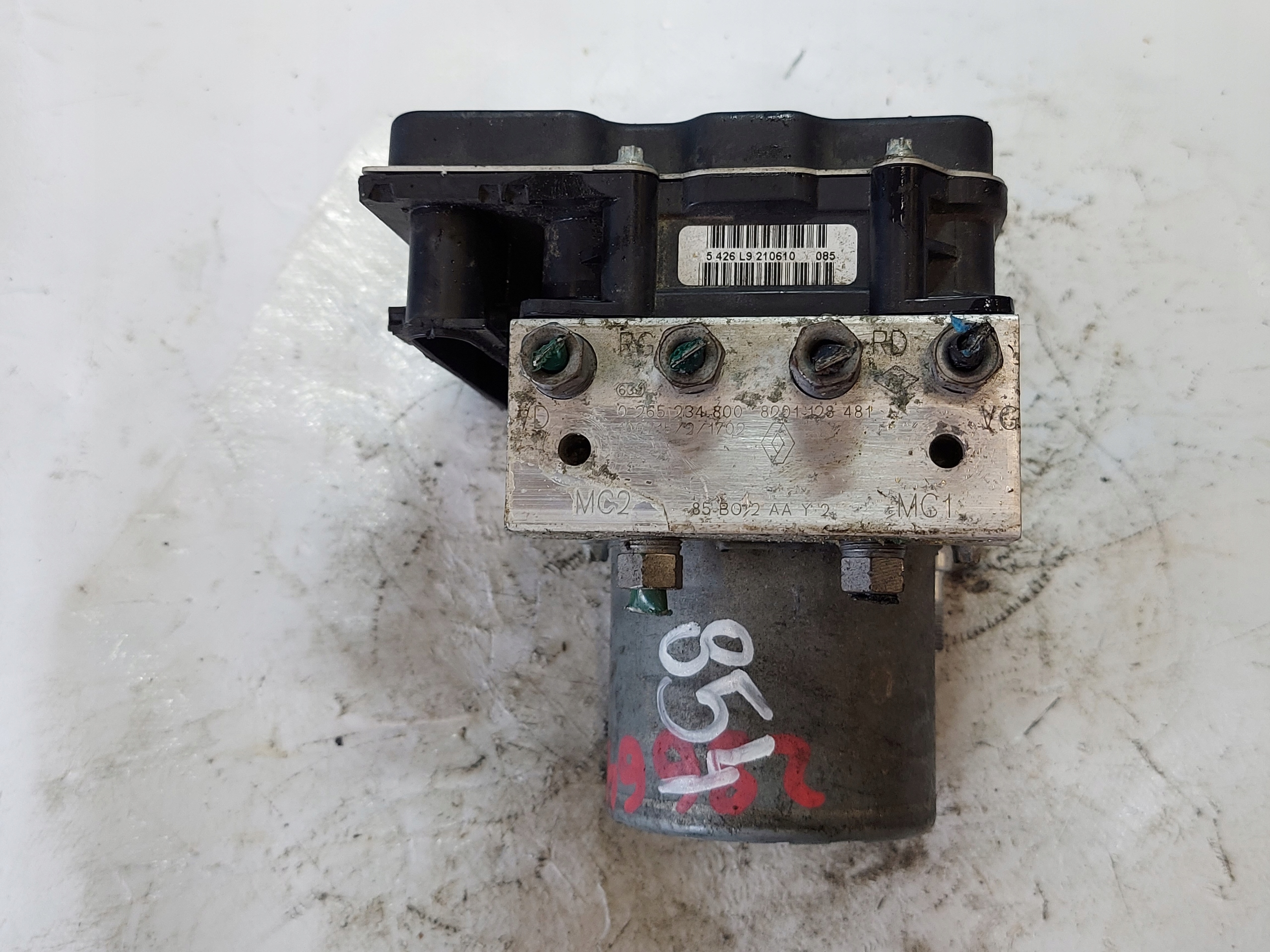 pump ABS CLIO III 0265950377