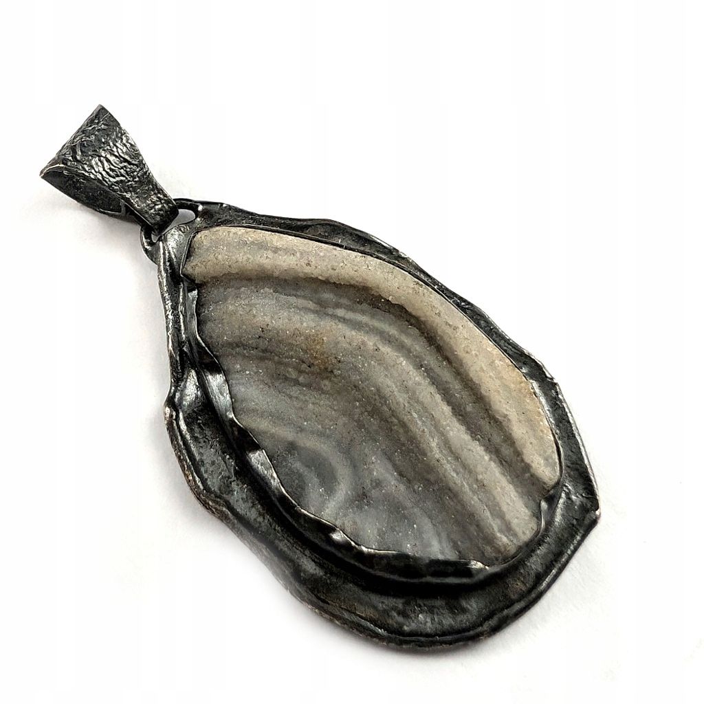 Chalcedon Růže Chalcedonu Krystaly Stříbro Stříbrný Oxid Minerál