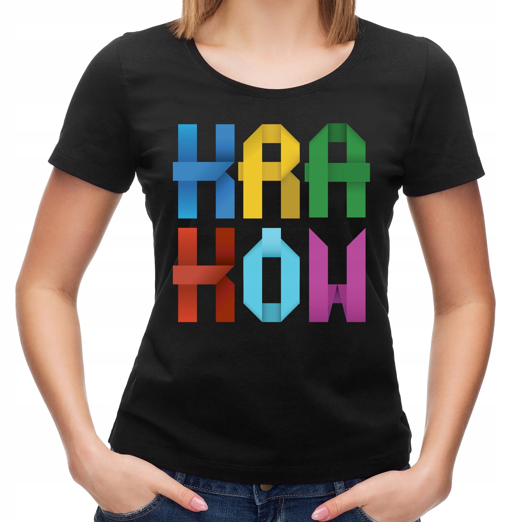 

Koszulka Kraków Napis (L):: XL,: czarny