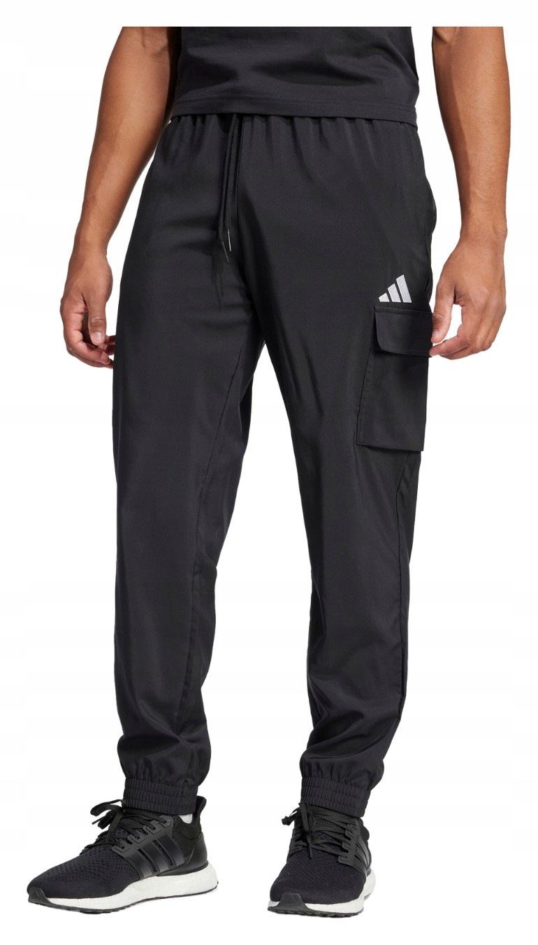 Kalhoty Adidas Essentials Small Logo Cargo černé JF3538 vel. M