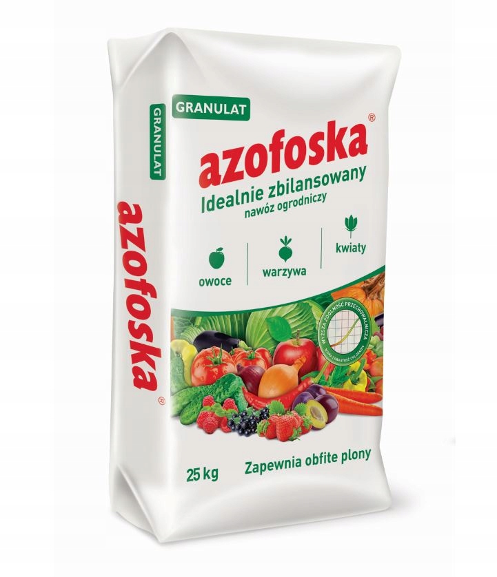 Azofoska nawóz ogrodniczy granulat 25 kg