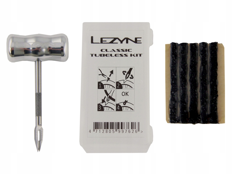 

Zestaw naprawczy do opon tubeless Lezyne Classic