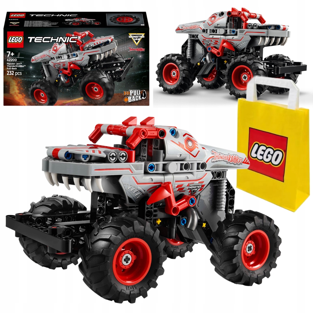 Lego 42200 Technic – Monster Jam ThunderROARus s pohonem typu pull-back