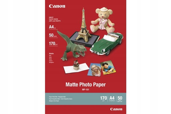 Papier fotograficzny Canon MP-101 50 szt. 170 g/m² matowy