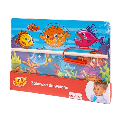 

Smily Play Układanka drewniana Łowienie z magnesem