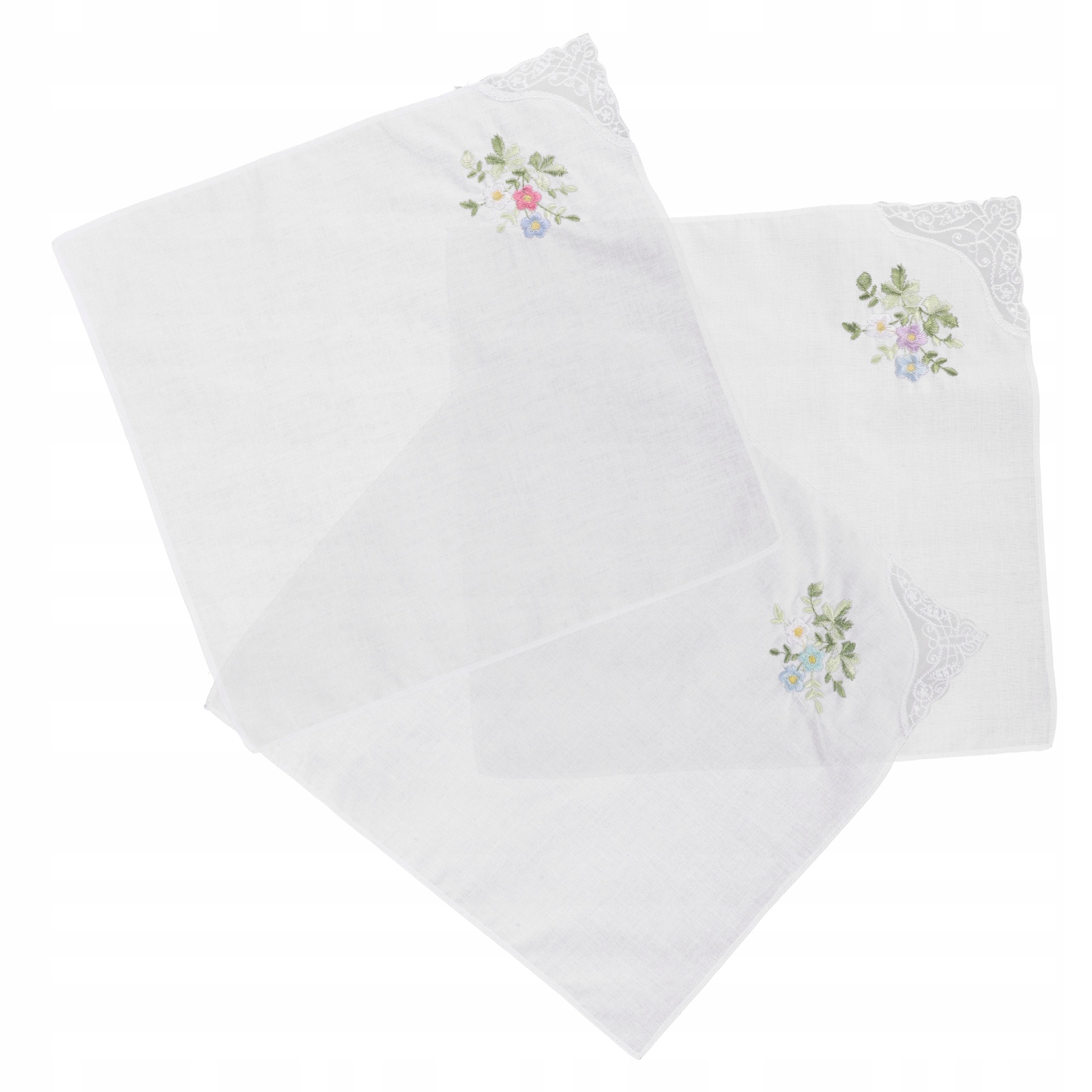 CHUSTECZKI KORONKOWE CHUSTECZKI DO NOSÓW MISS BRIDE DAMSKIE Długość (cm) 28 cm