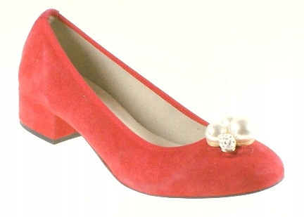 Fabio Fabrizi 777 Polobotka Červená Vel 37