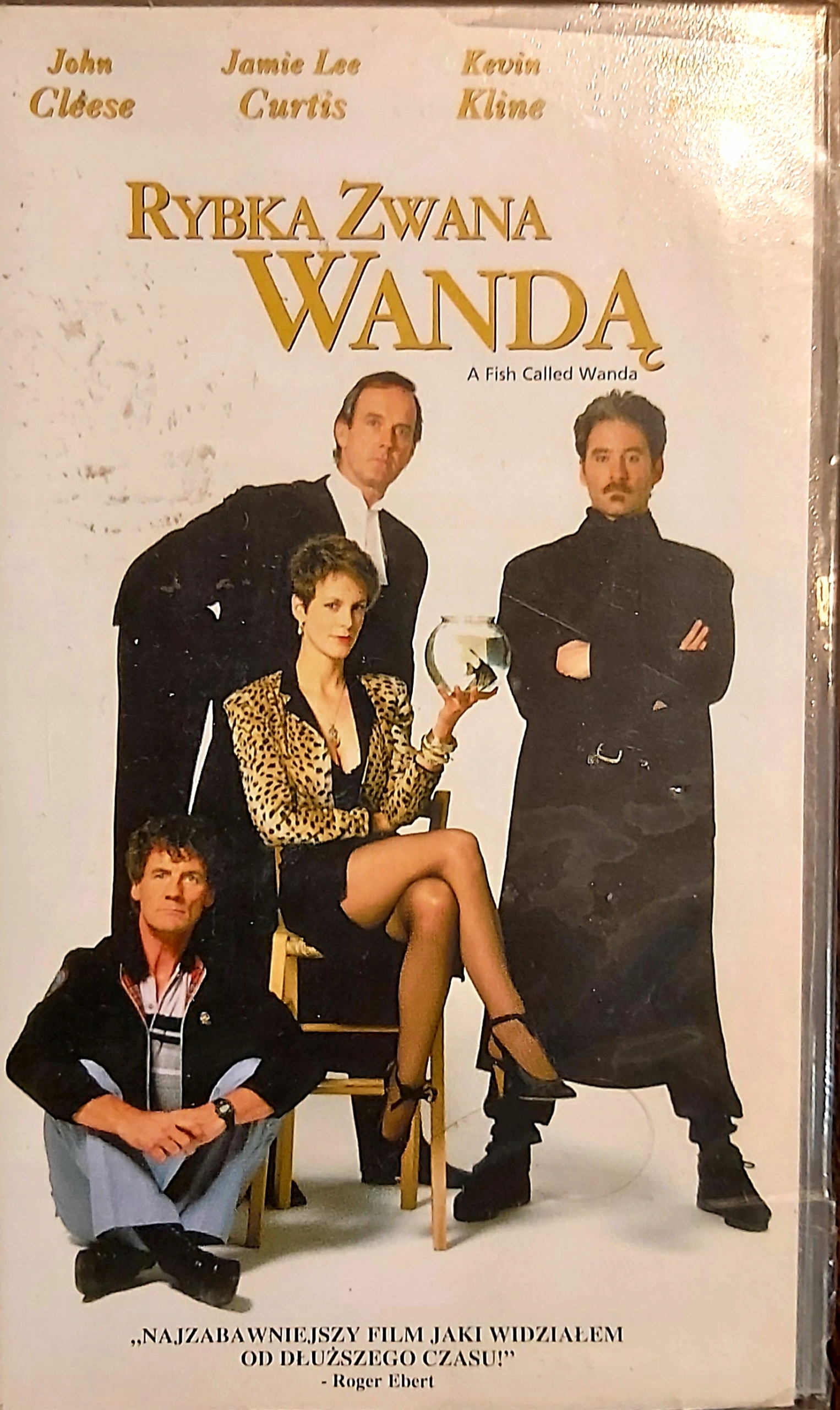 Kaseta wideo Rybka zwana Wandą film VHS