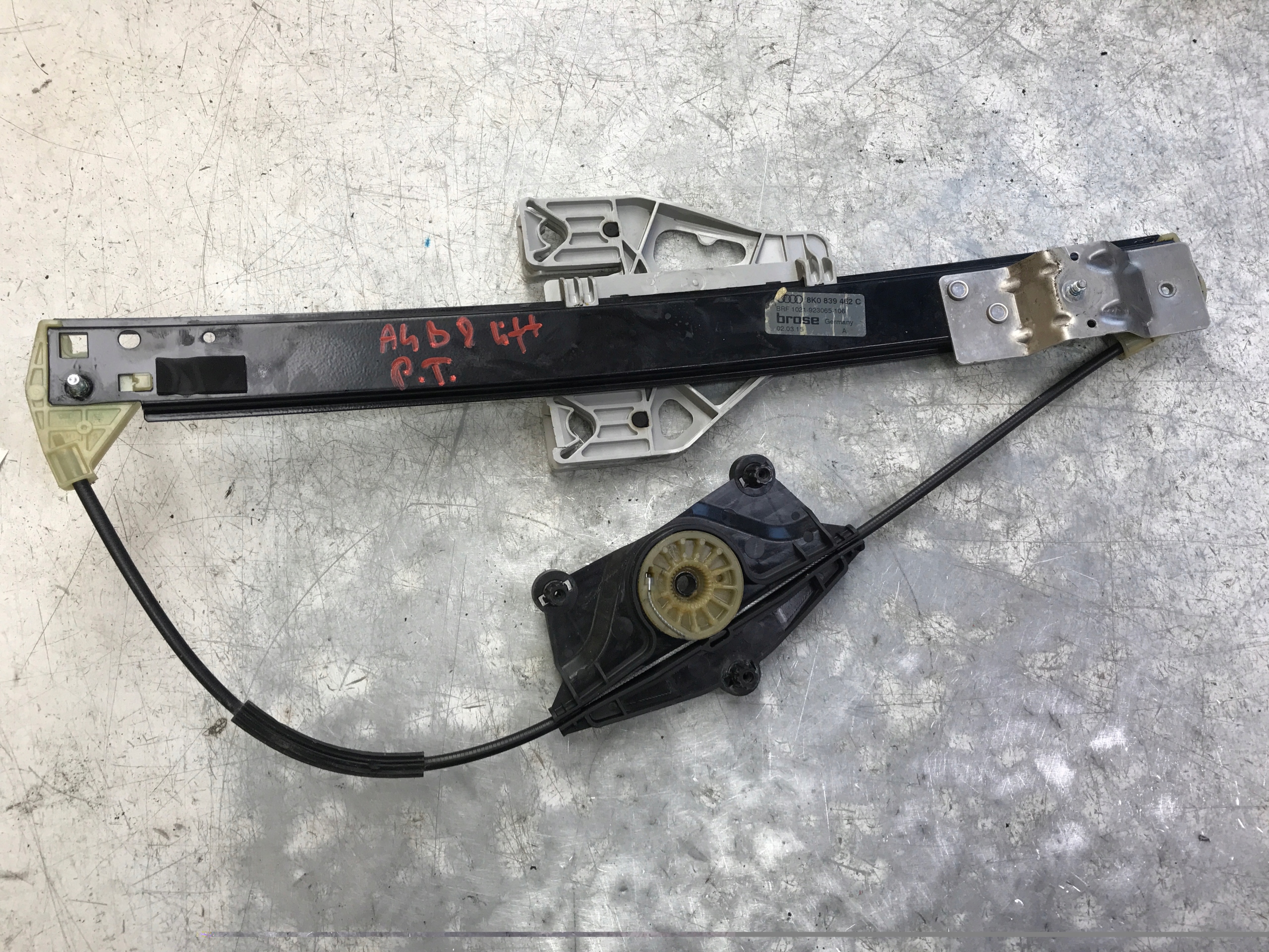 Mécanisme Vitres Droite Arrière A4 B8 LIFT 8K0839462C