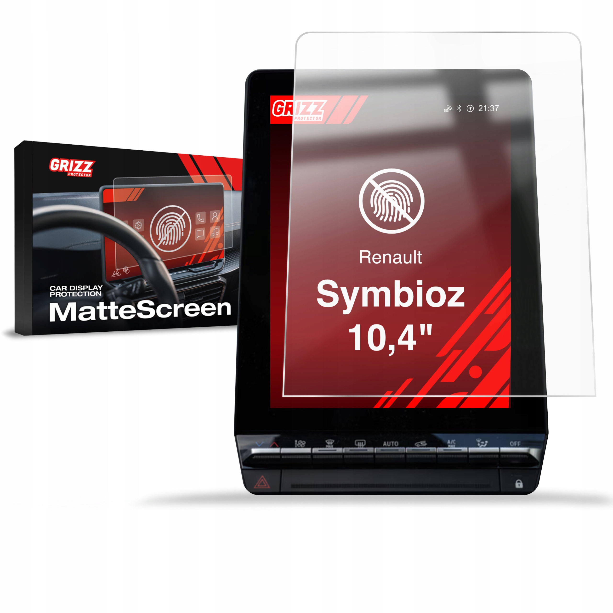 Folia Antyodciskowa do Renault Symbioz 10,4" (2024-2025)