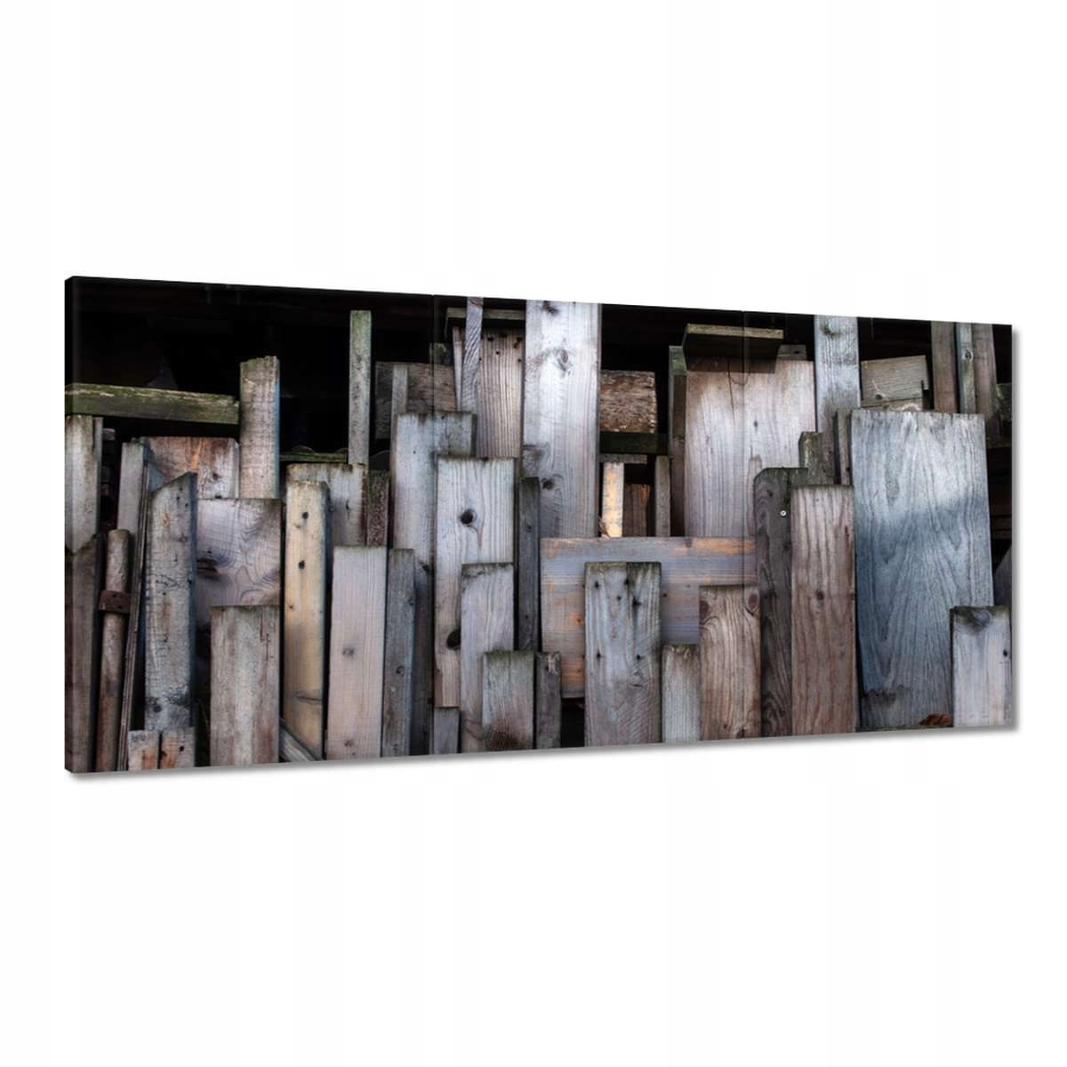 Obrazy 180x90 Staré dosky 3D efekt