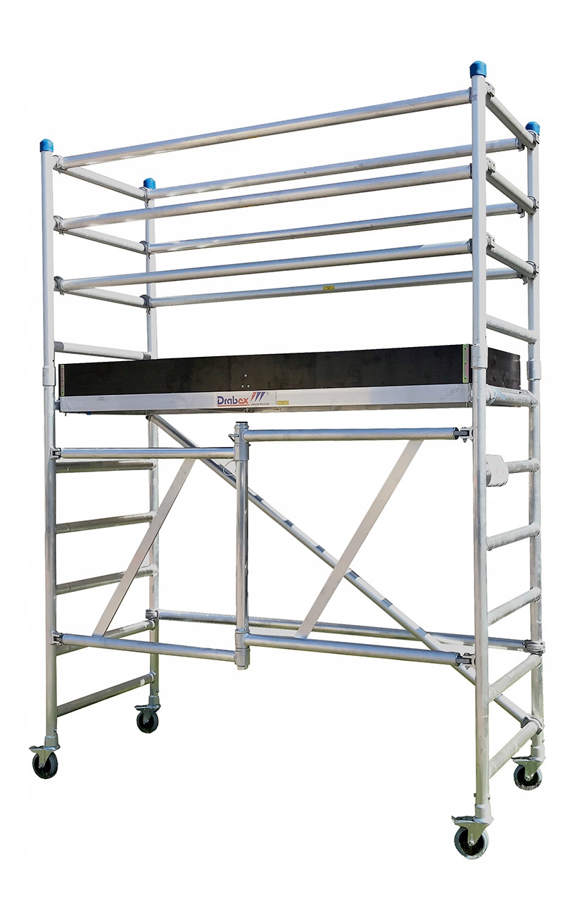 Rusztowanie przejezdne Drabex RS1000/R rozbudowane