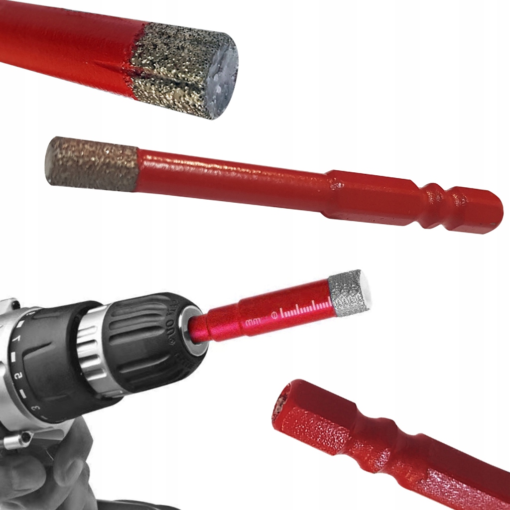 

Otwornica Wiertło Diamentowe 6mm Do Gresu Hex