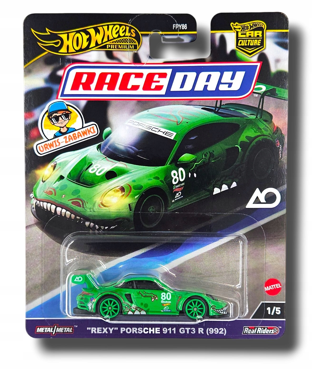 Hot Wheels Porsche 911 Gt3 Rexy - Niska cena na Allegro