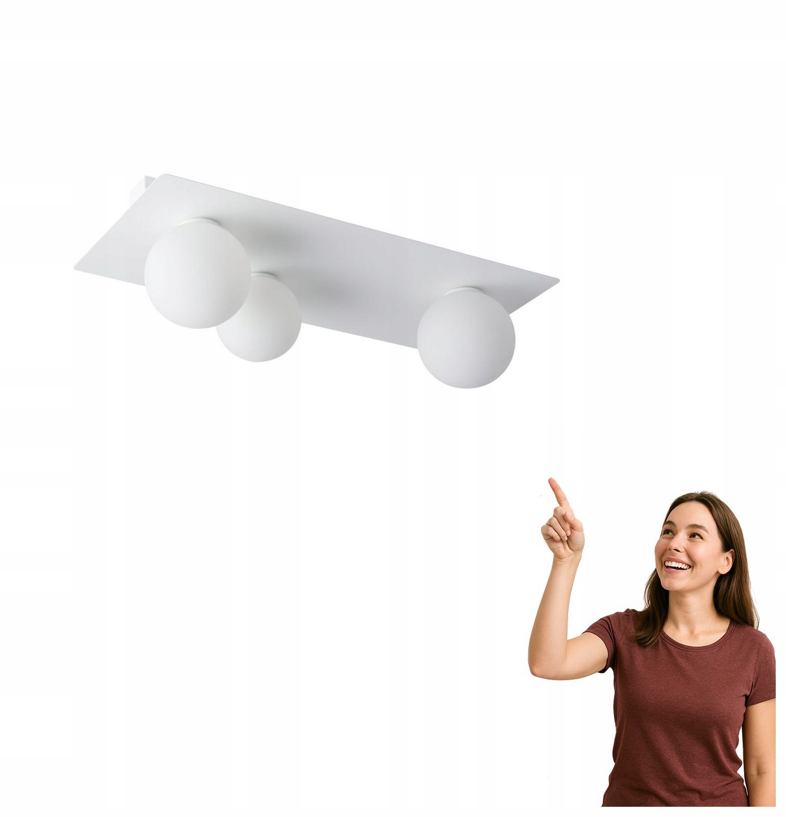 Stropná lampa Argon 3 33278 Sigma Lighting