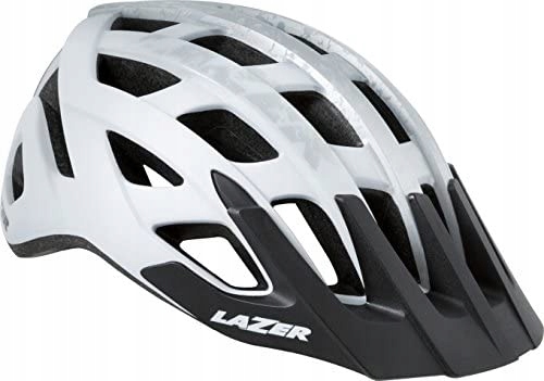 Kask Rowerowy Lazer Roller White Silver Mat Rozm.s