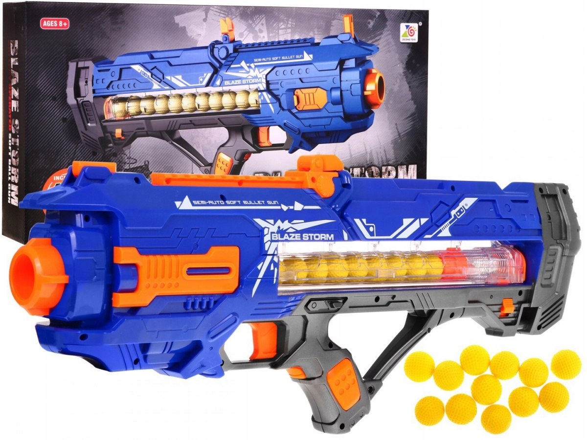 

Blaze Storm Wielki Automatyczny Pistolet Niebieski