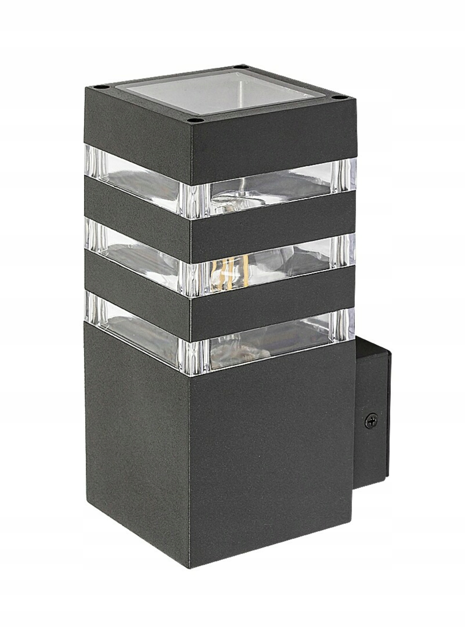 Rabalux Ankara venkovní nástěnné svítidlo E27 IP44 antracit 1x12W