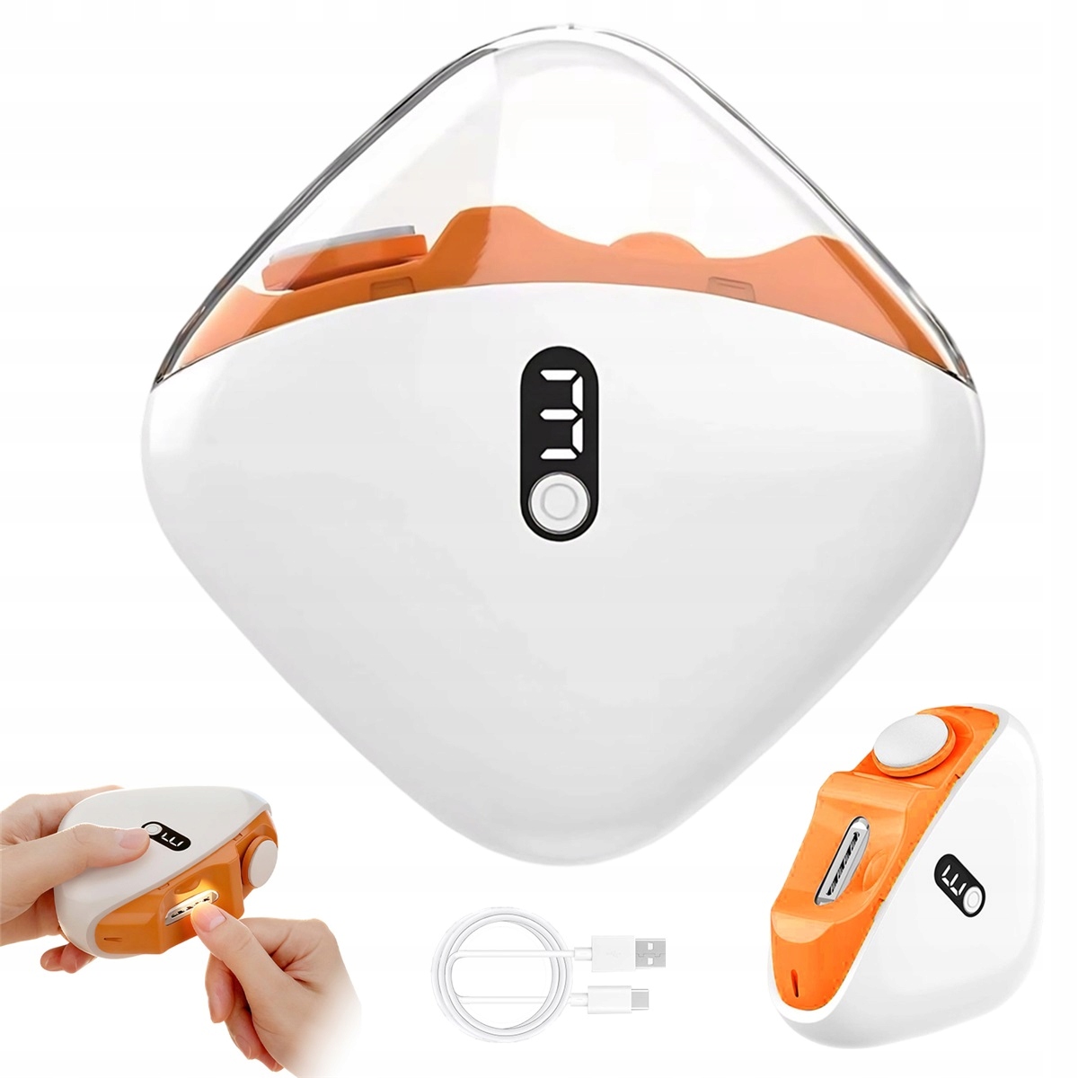 Elektrický kleštičky na nehty s Led podsvícením pro celou rodinu