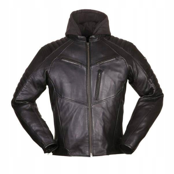 Motocyklová kožená bunda Modeka Bad Eddie čierna L
