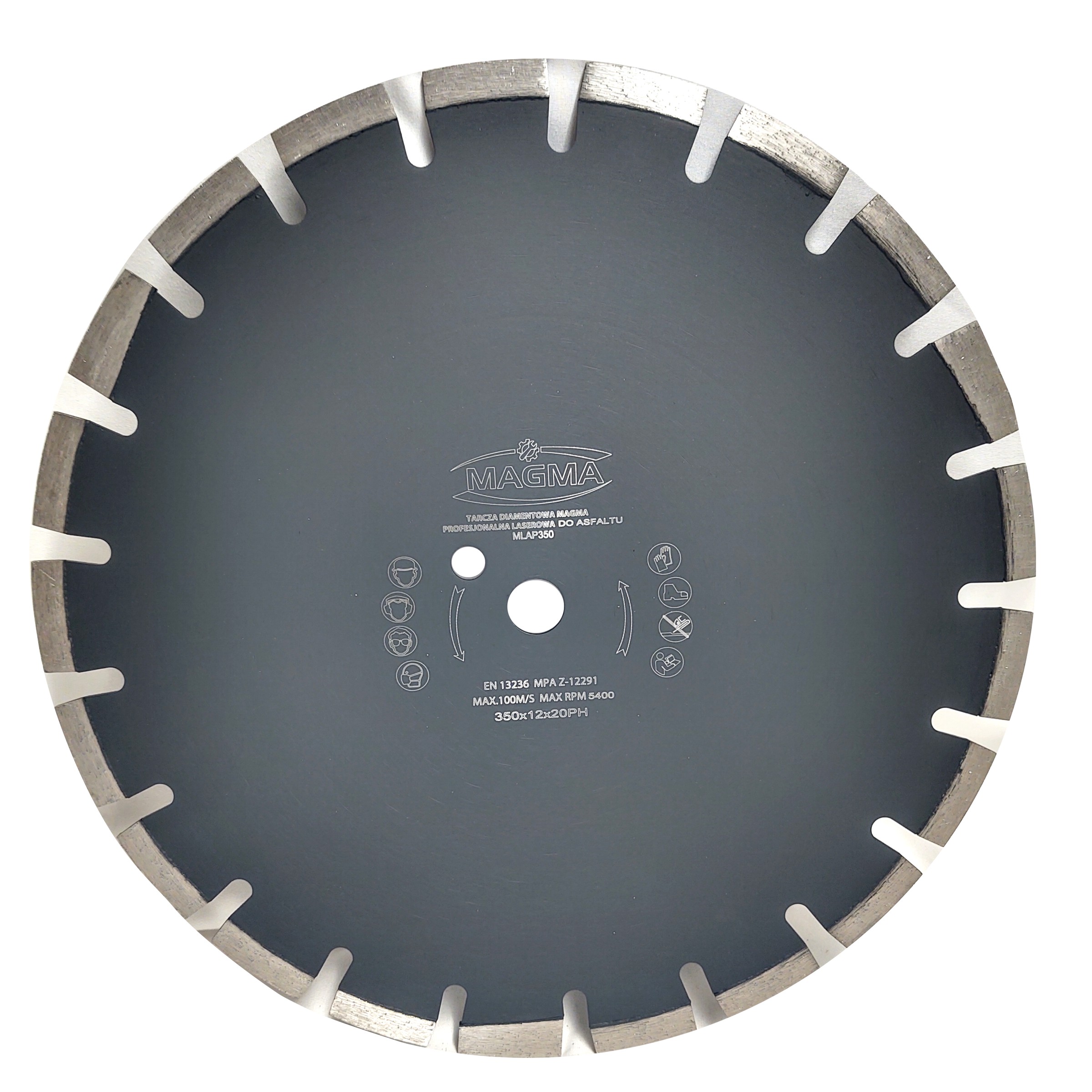 Tarcza diamentowa 350 x 20 mm asfalt MLAP350 Stihl