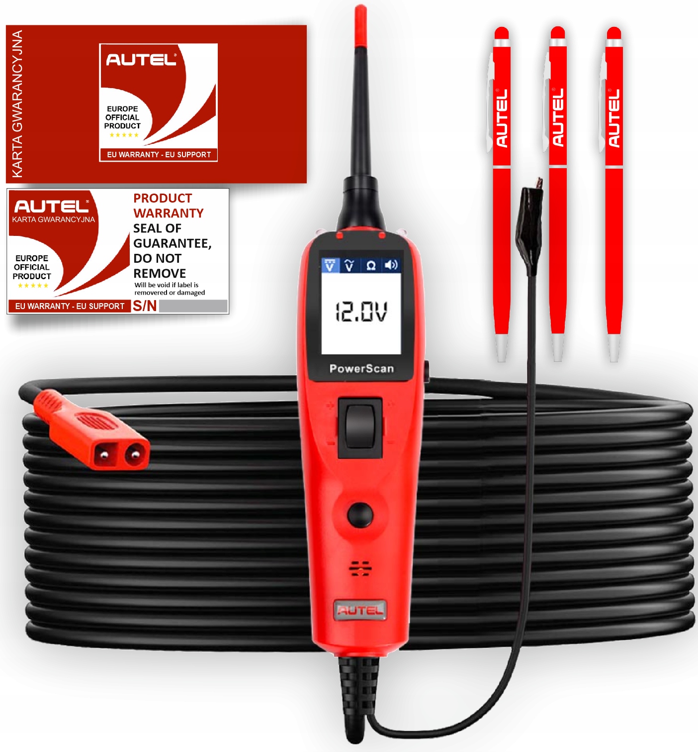 Тестер цепи AUTEL PowerScan PS100