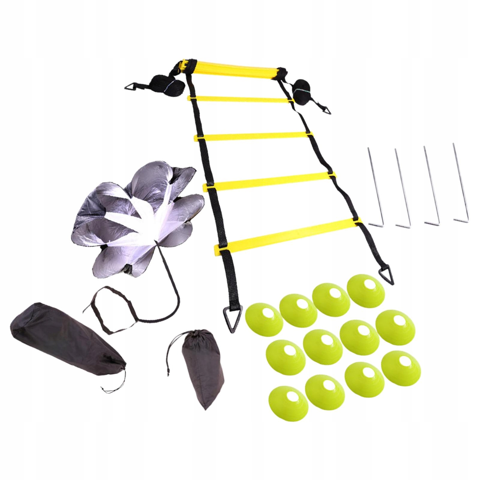 19.7ft Agility Ladder Training Set Improves Rodzaj pojedyncza