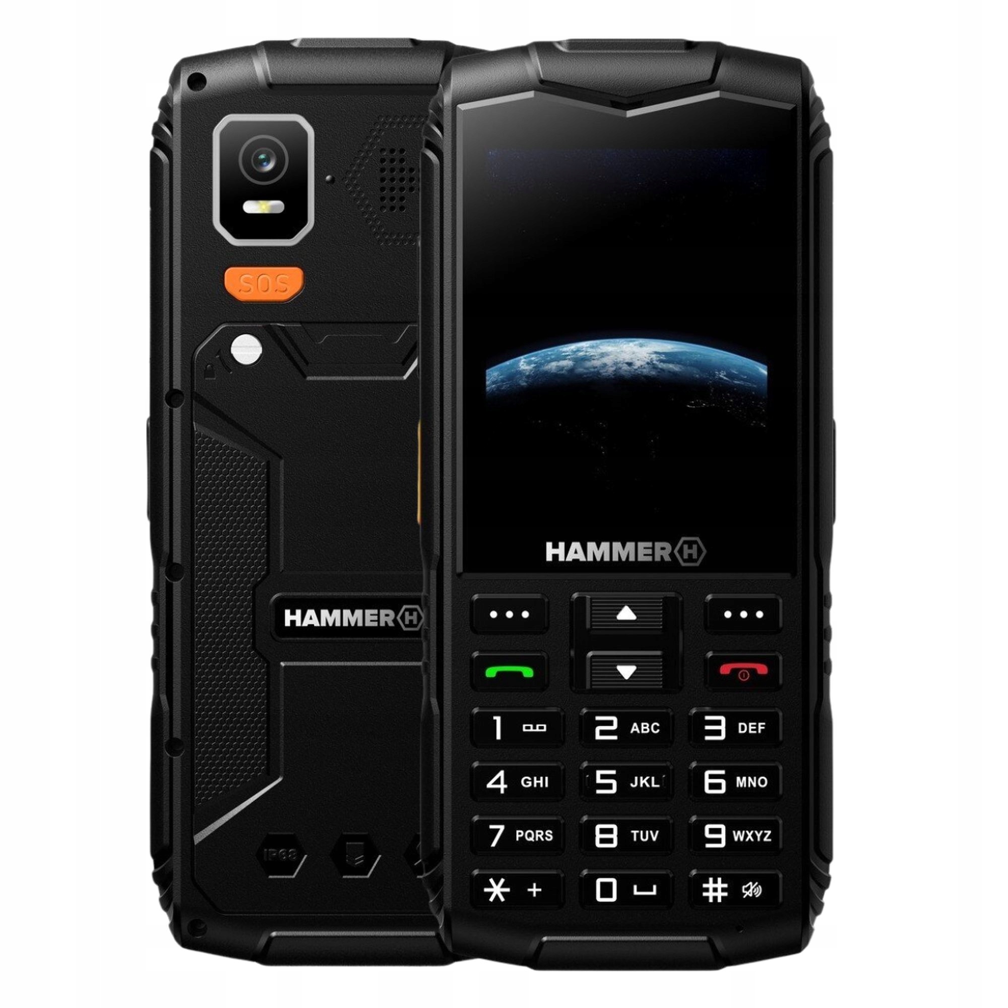 Telefon Hammer Horizon Lte 2,8" Ips 3000 mAh Usb-c Bt 5.0 IP68 Pancerny
