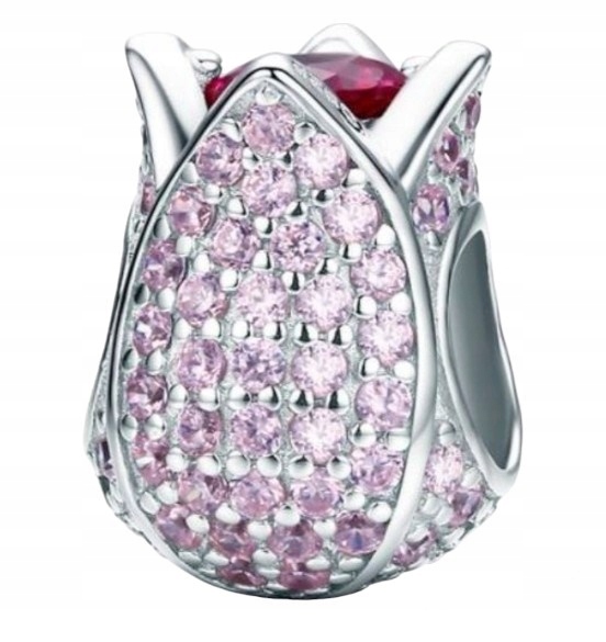 Stříbrný přívěsek Ag 925 květina Tulipán IM0480624CH