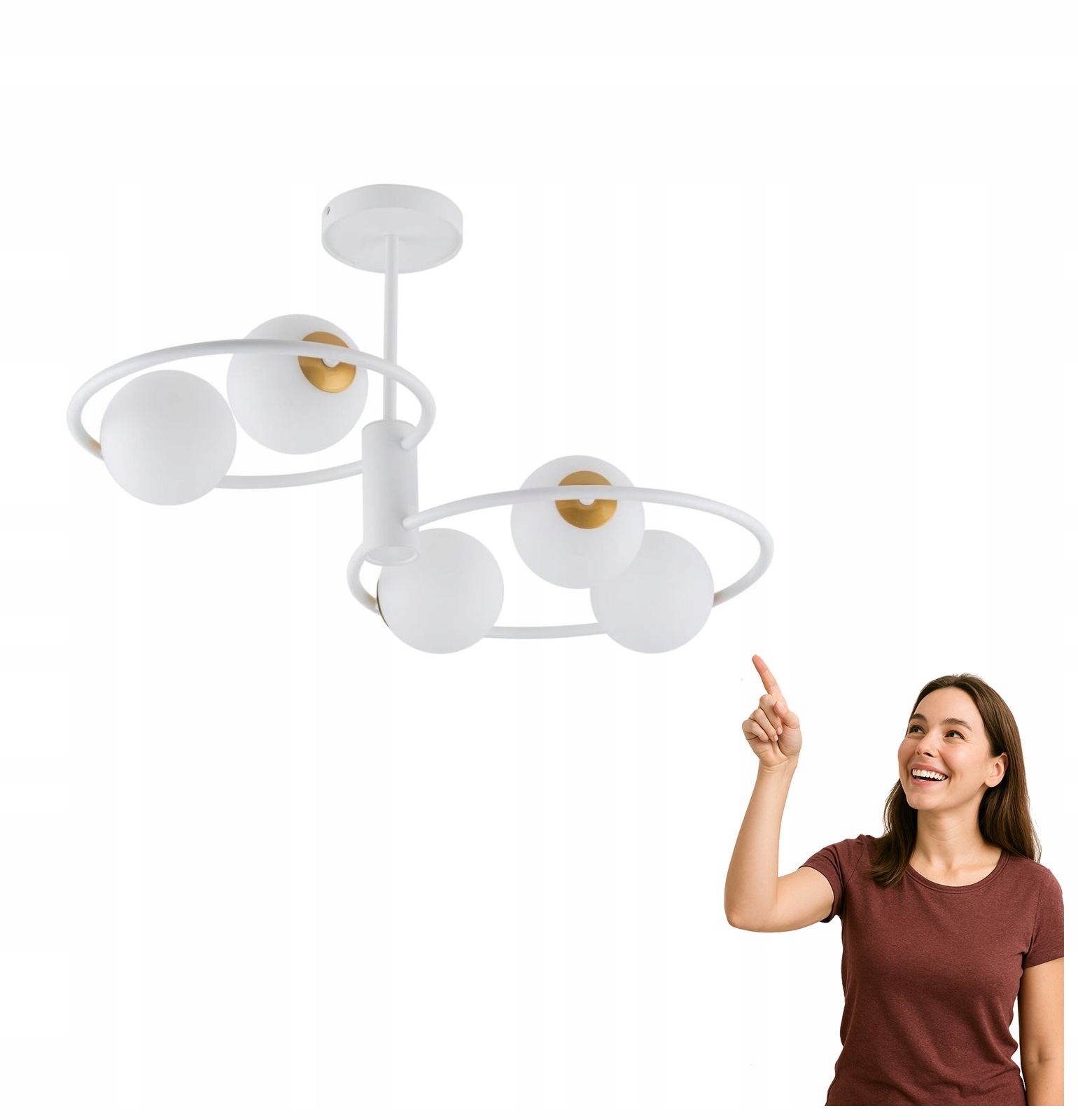 Stropná lampa Aqua 5 33469 Sigma Lighting