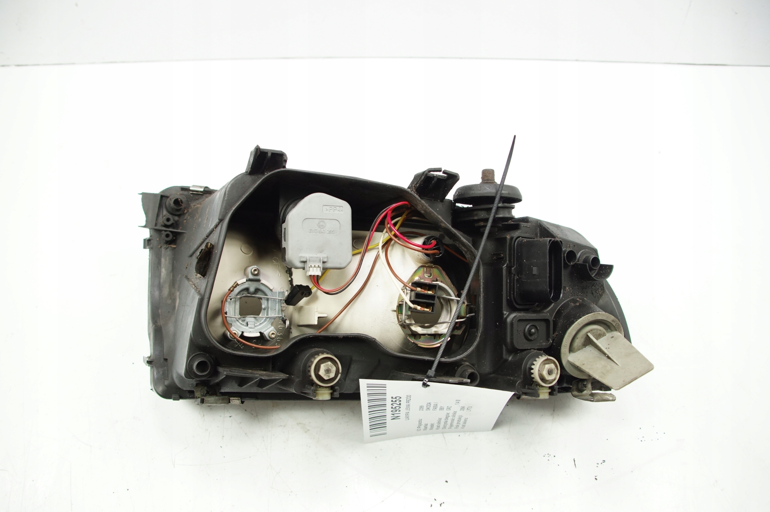 light left front SKODA FABIA and