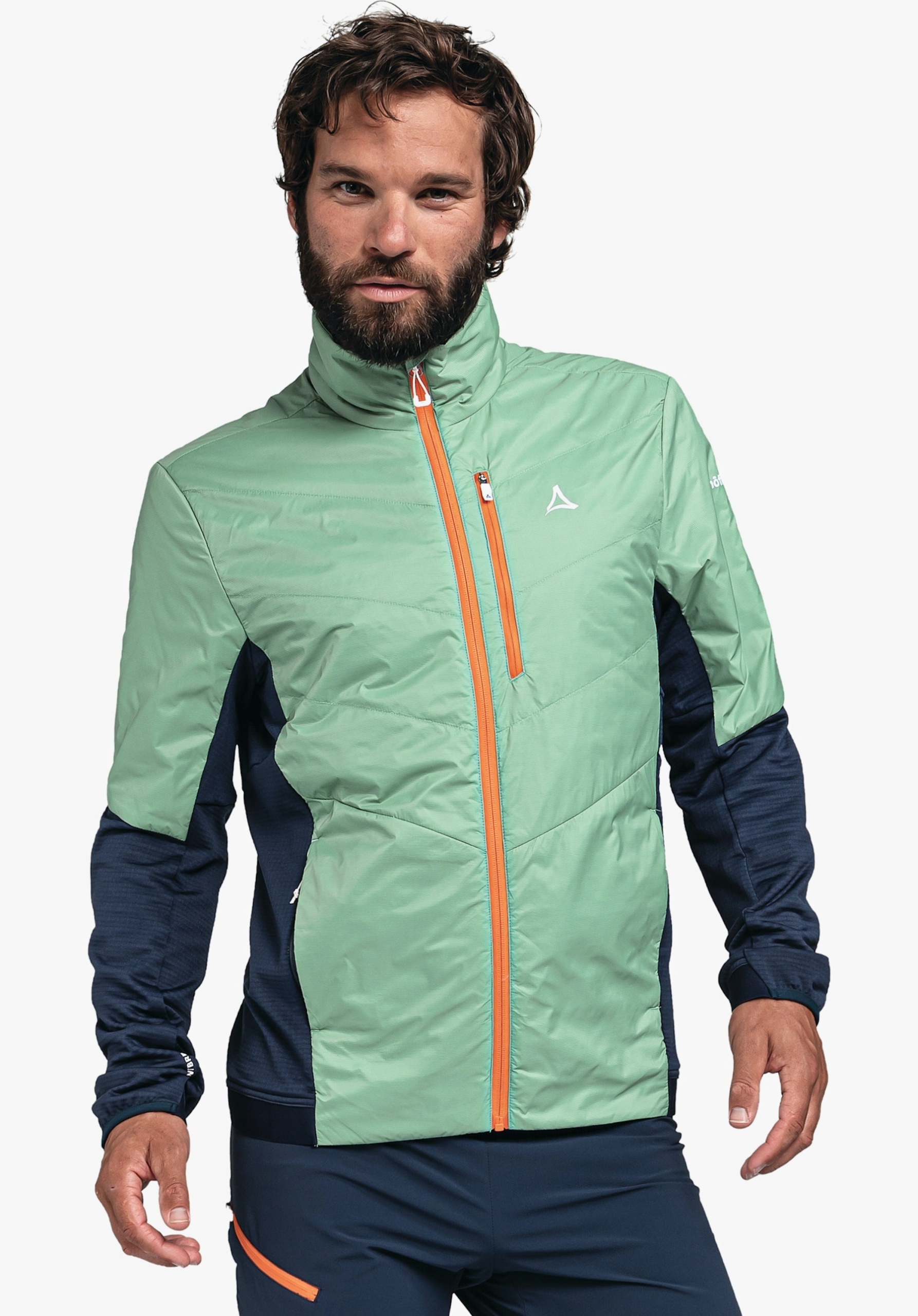 Pánská treková bunda Schöffel Hemsedal 54 modro-zelená