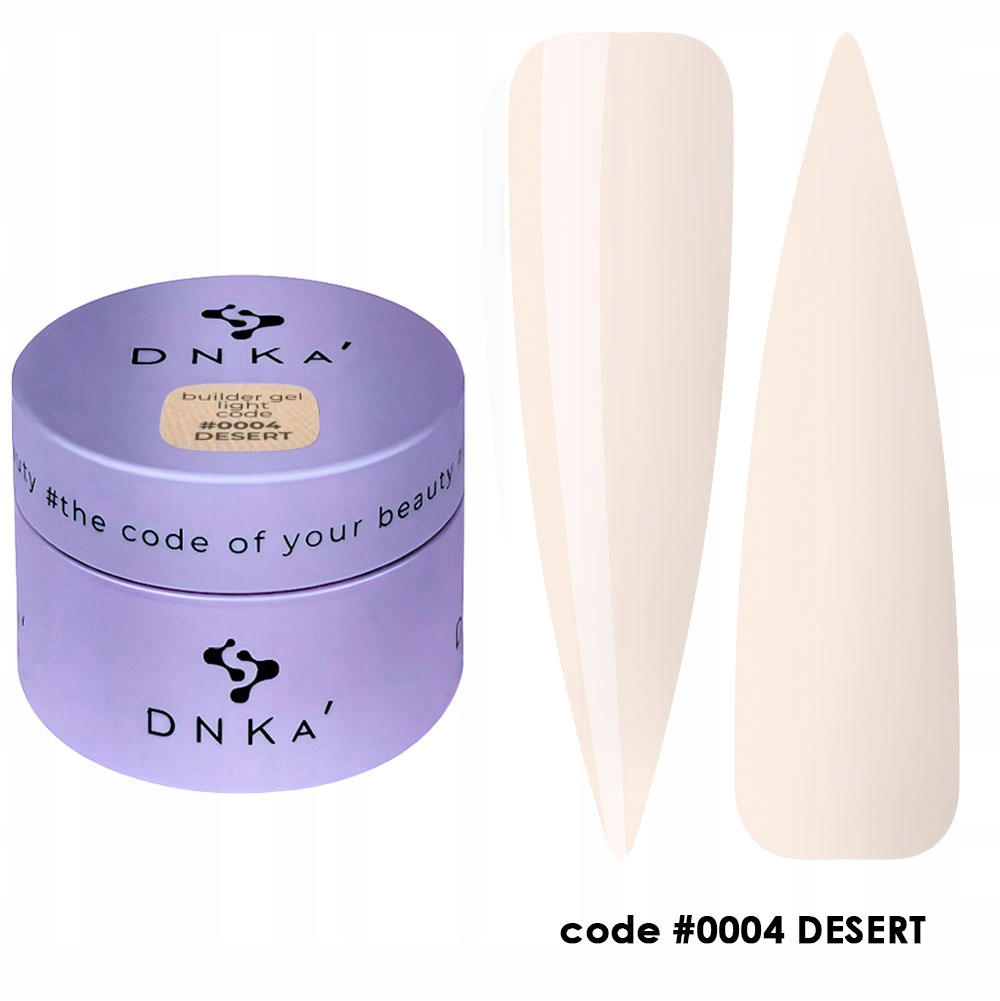 Gel na nehty Dnka Builder Gel Light 30 ml #0004 Desert