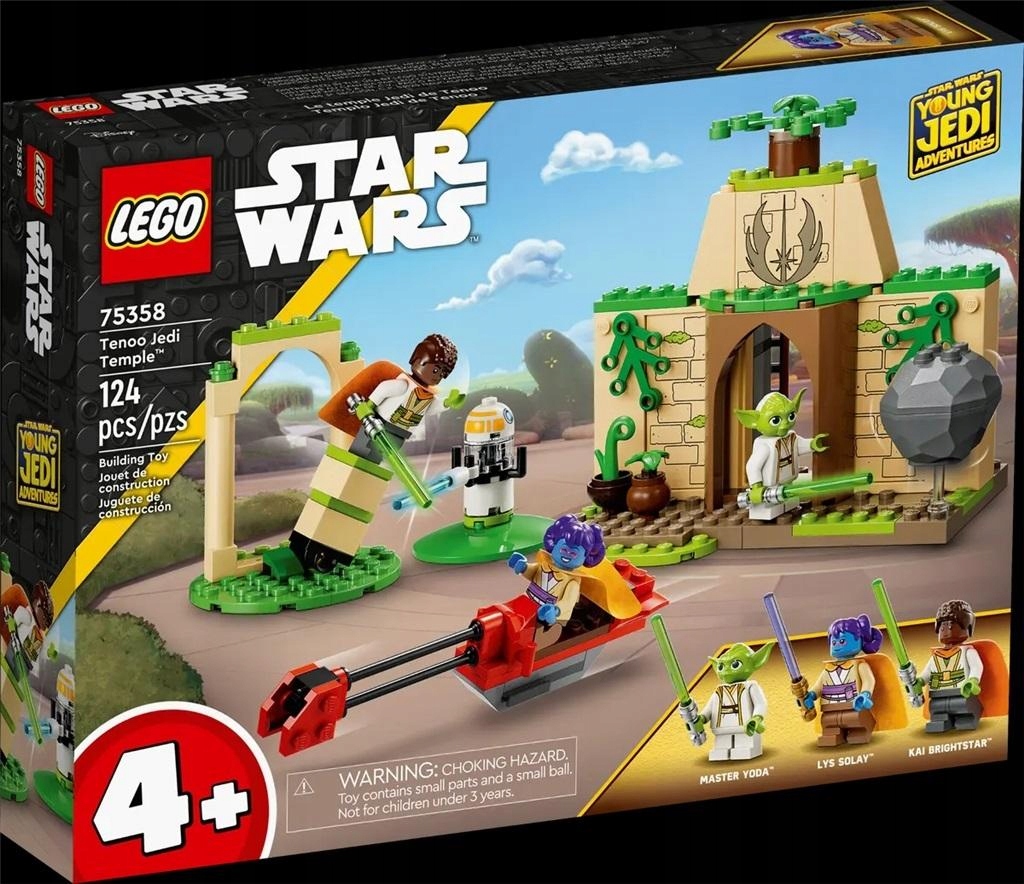 Dárek pro Děti Na Hvězdičku Sada Kostek Lego Star Wars Chrám Jediů