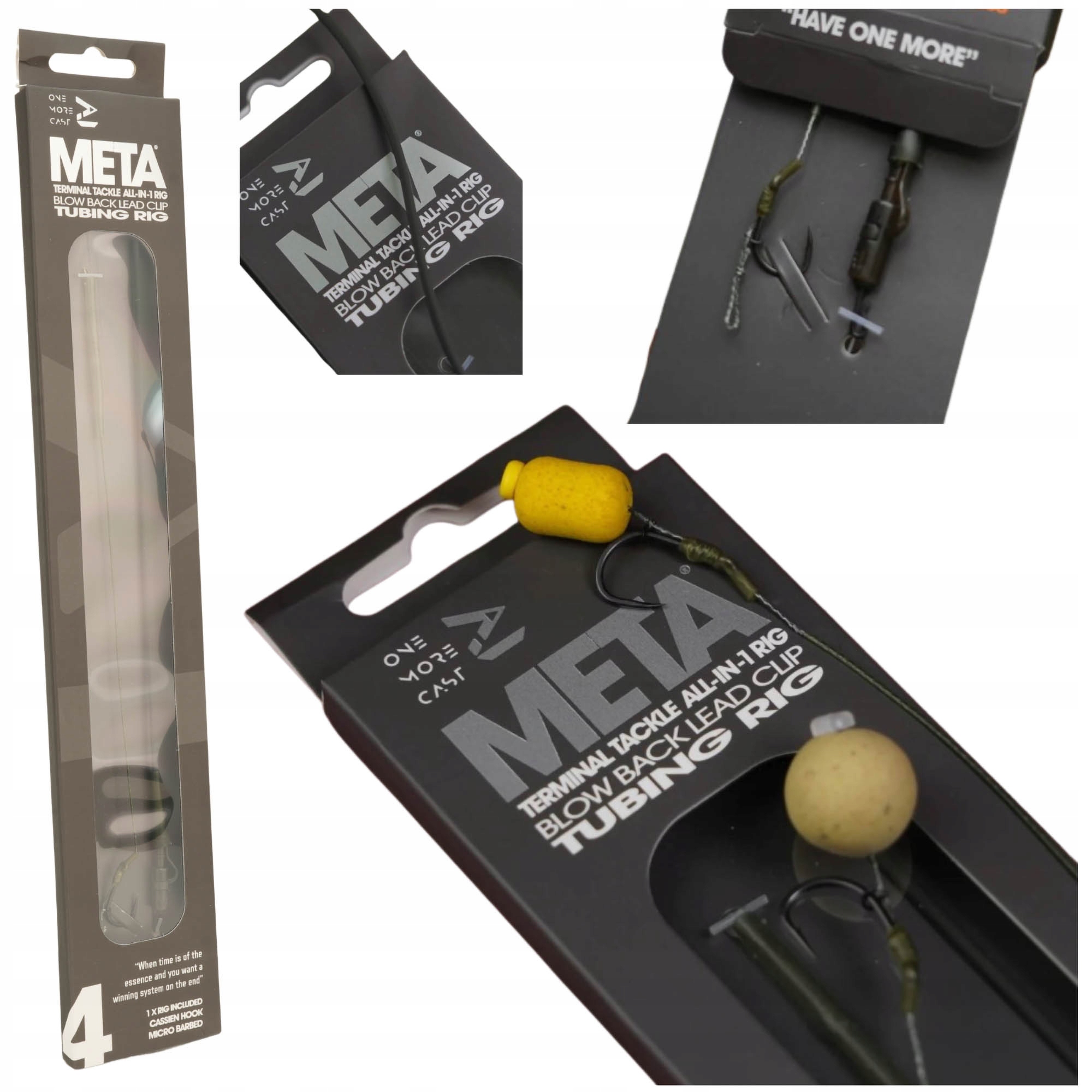 Przypon One More Cast Surrender All-In-1 Rigs Blend Tubing Blow Back Rig-4