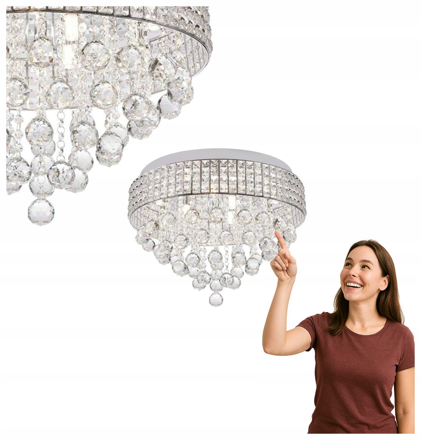 Stropná lampa Capri 19027-L Zuma Line