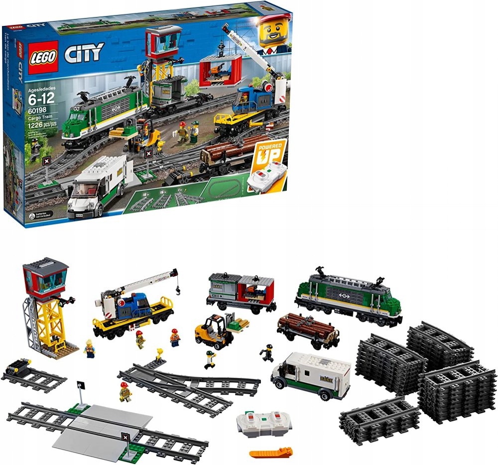 Lego City 60198 Nákladní vlak