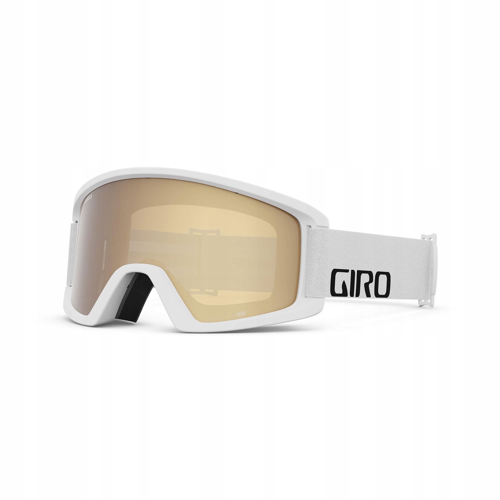 Giro Semi White Wordmark Amber Gold/yellow (2skla)