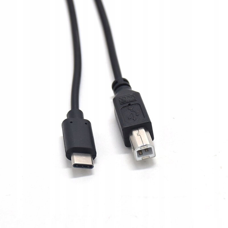 Kabel USB 3.1 USB-C typ C do drukarki AM - BM 1M Zastosowanie USB, FireWire
