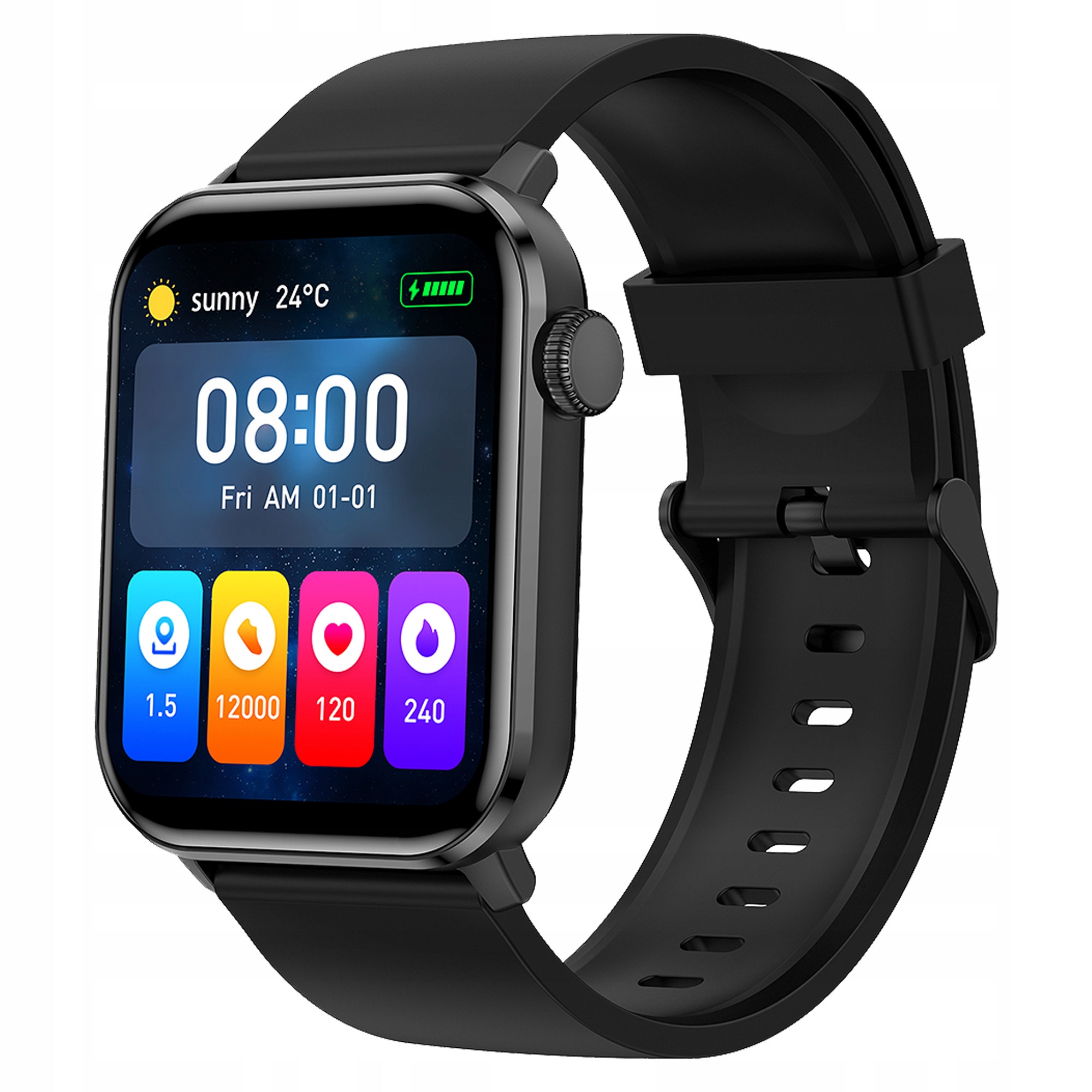

Smartwatch Męski Gry Rozmowy Zegarek Wodoodporny