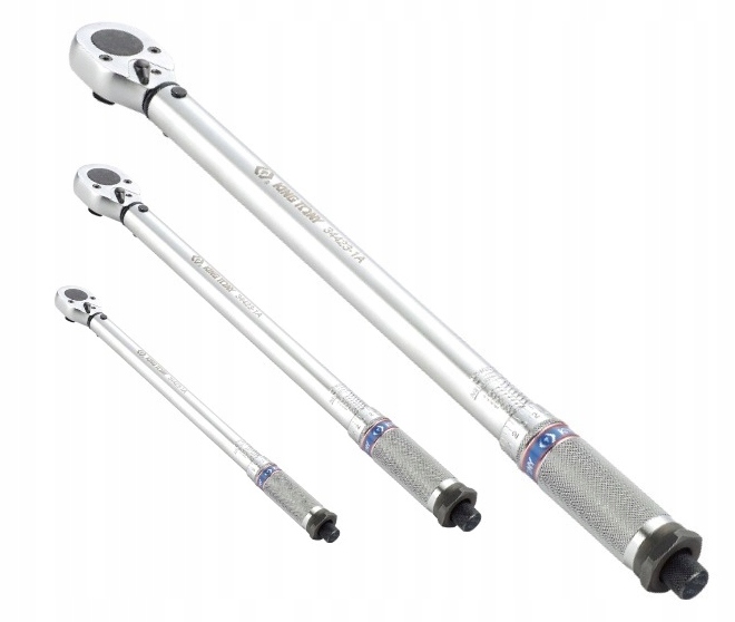 Zestaw kluczy dynamometrycznych King Tony 1/4" 3/8" 1/2" 5-210 Nm