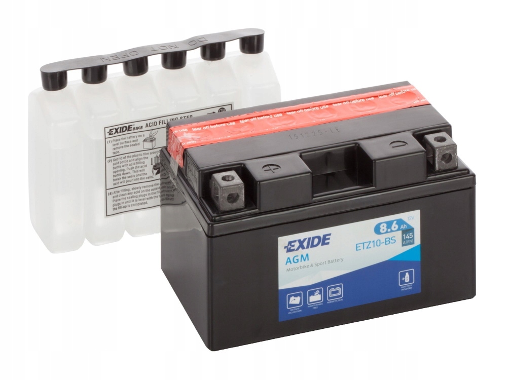 

Exide Bike 12V 8,6AH YTZ10-BS ETZ10-BS