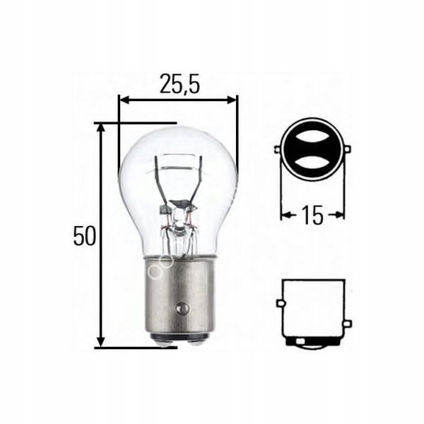 

Żarówka P21/5W 12V