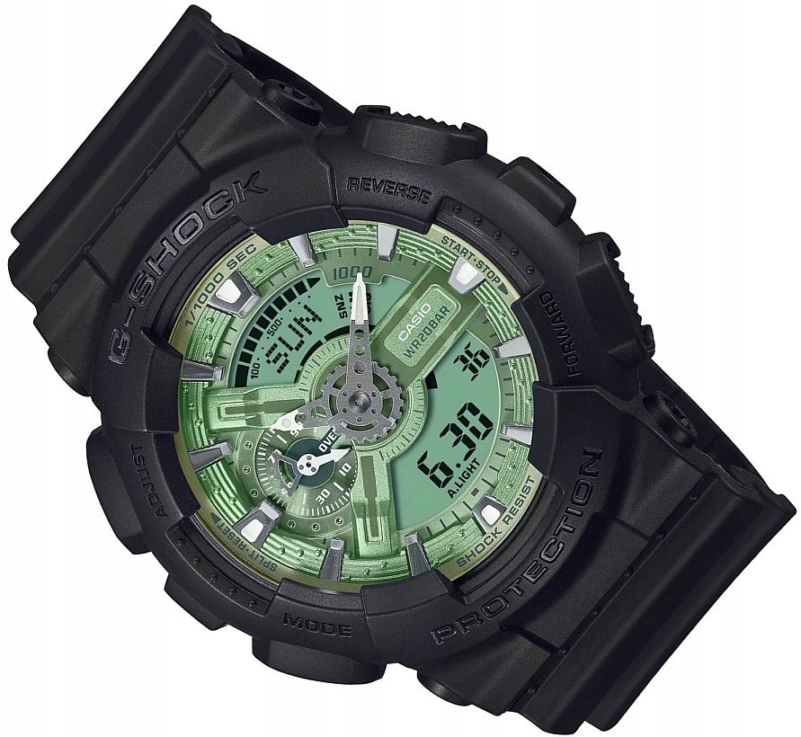Sportovní Hodinky Casio G-shock GA-110CD-1A3 Multifunkční Odolný Proti Otřesům