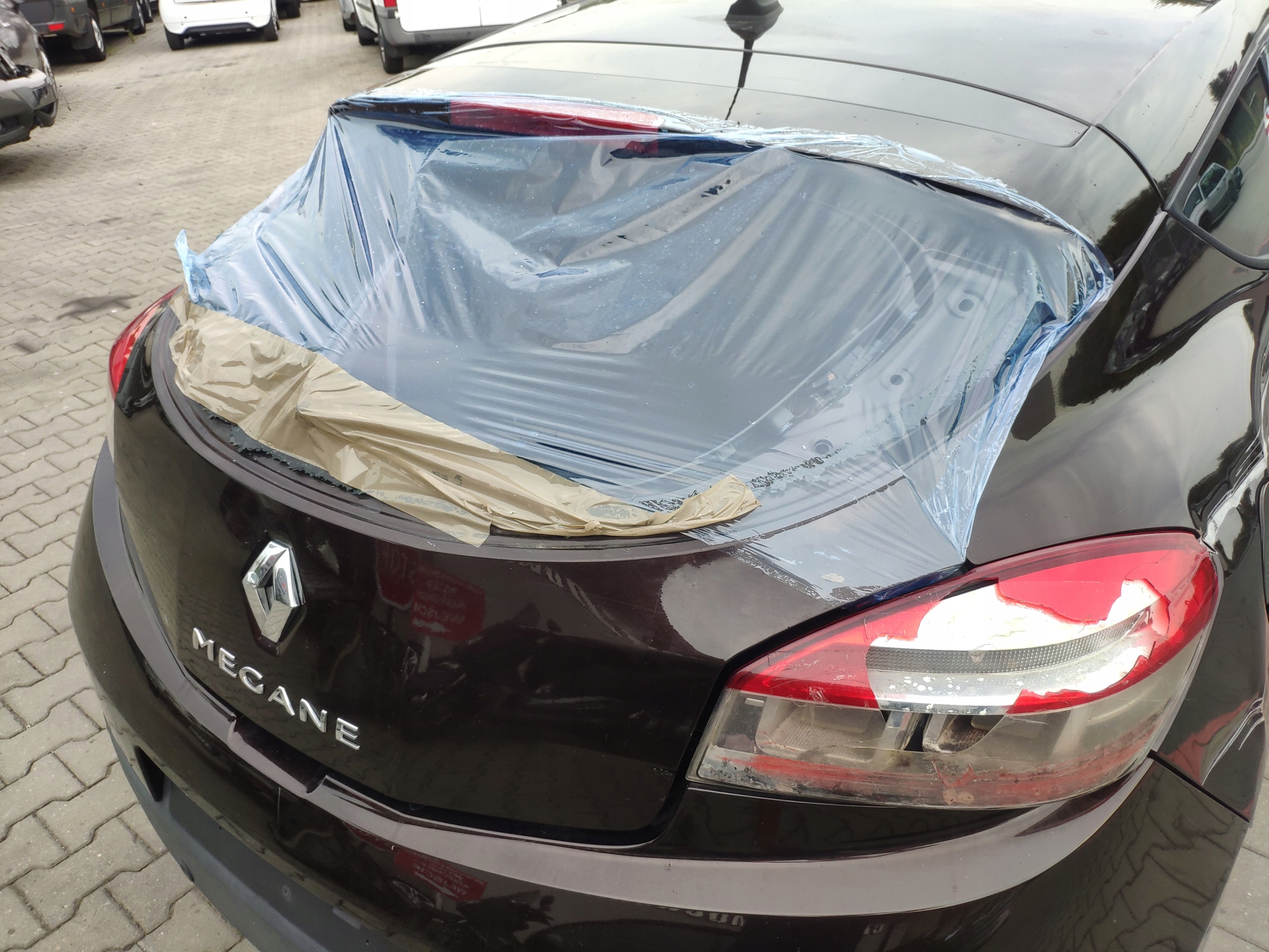 MEGANE 3 III COUPE 3D trunk door boot TED17