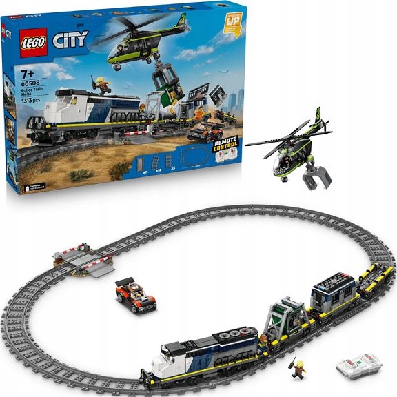 Lego City Přepadení policejního vlaku 60508