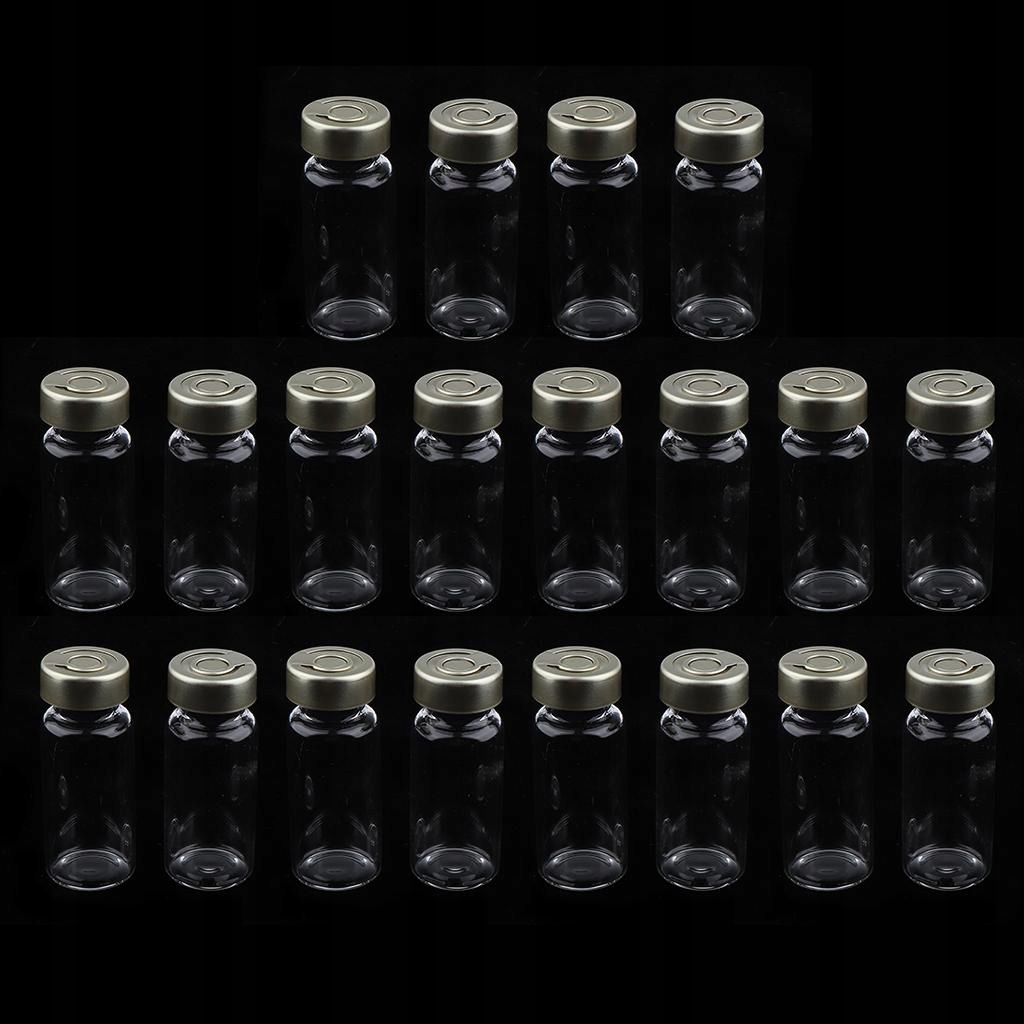 Zapieczętowane sterylne fiolki - 10 ml Marka inna marka