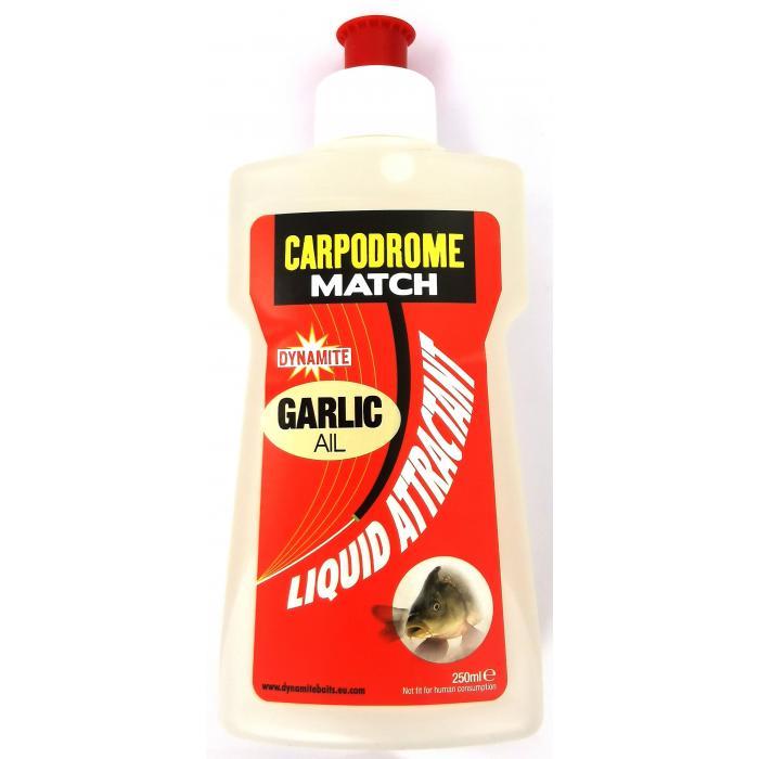 Atraktor wędkarski Zalewa 250ml Dynamite Baits Carpodrome Match Czosnek